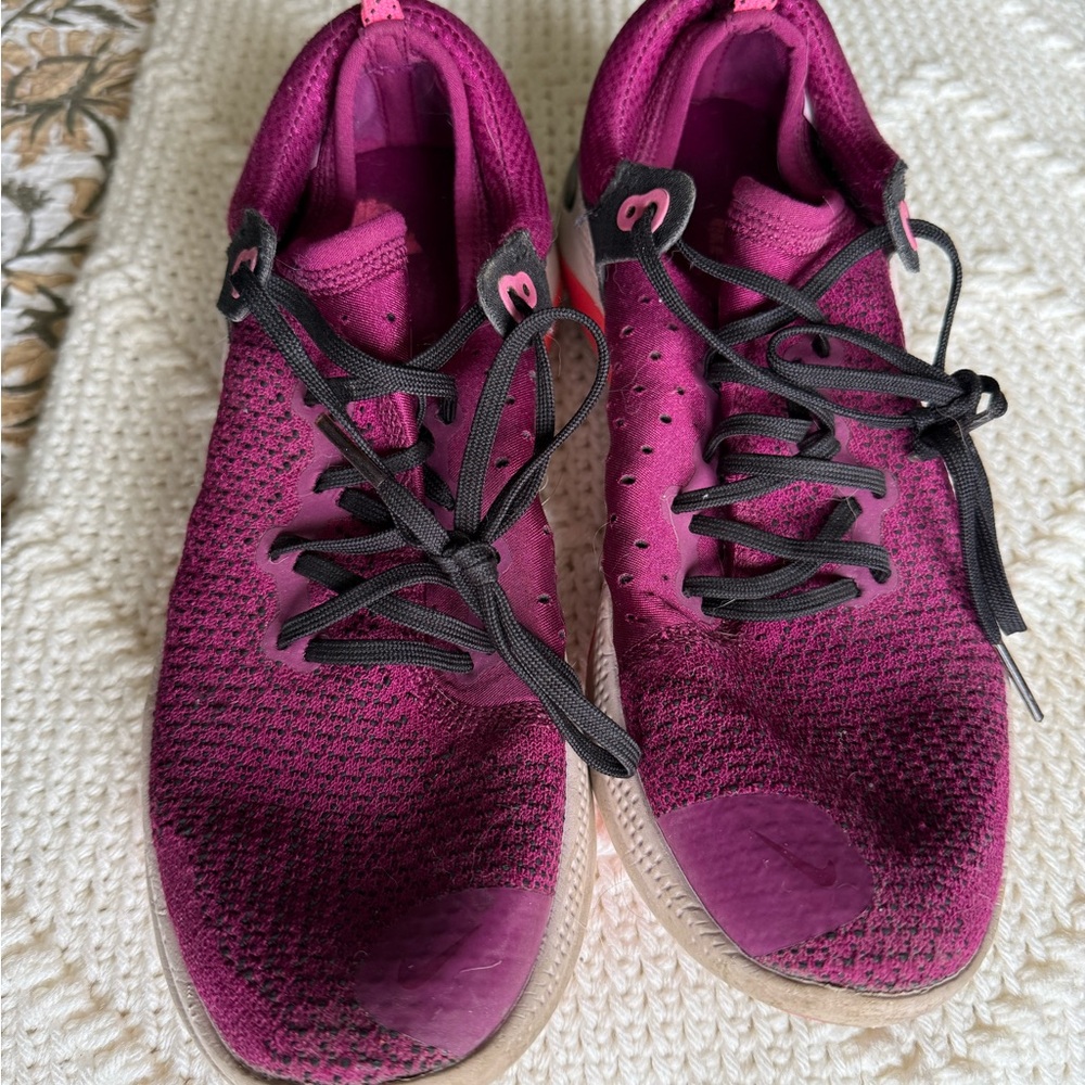 Purple Nike Joyride shoes